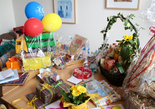 An drei Tagen wurde Geburtstag gefeiert. Es begann mit einem Grillabend, dann das Familienfest mit den Offiziellen und den Abschluss am Sonntag mit einem Familiengottesdienst.